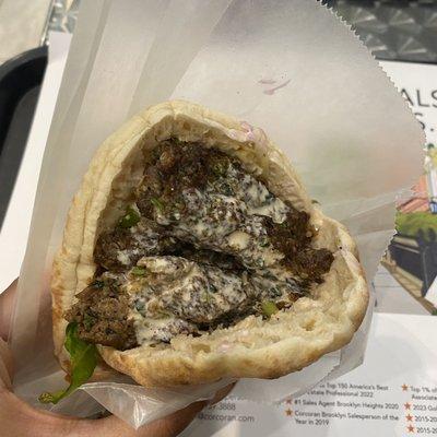 Kebab beef sandwich