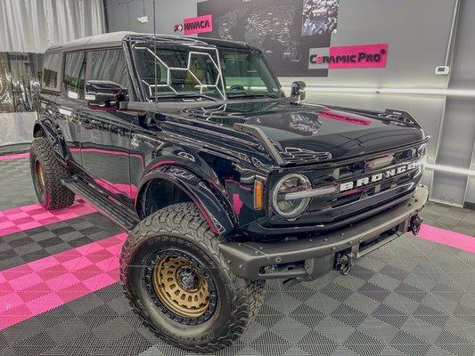 Ford Bronco - Gold Ceramic Coating Package