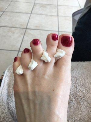 Basic pedicure