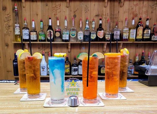 Tropical drinks