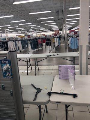 Store is almost empty