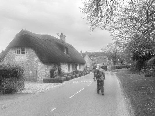 A few thatched roofs here and there