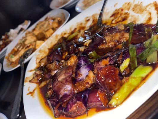 Eggplant with Garlic Sauce  Mapo tofu