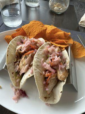 Chicken tacos lunch special