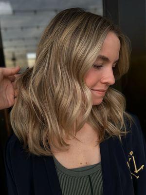 Highlights + Cut and Style by @Sarahbeehair