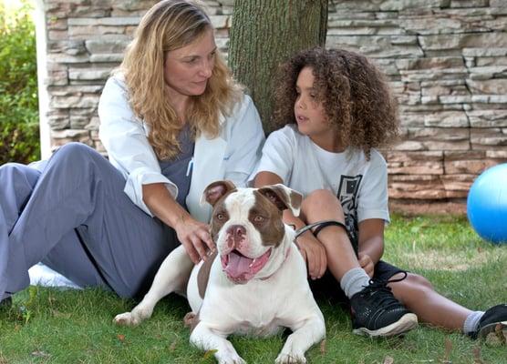 Dr. Lisa Shenkel enjoys helping clients understand how to care for the pets well