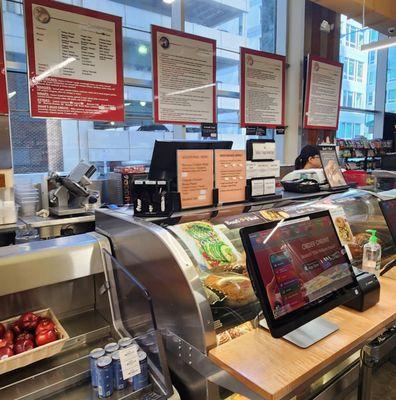 Self ordering and deli counter