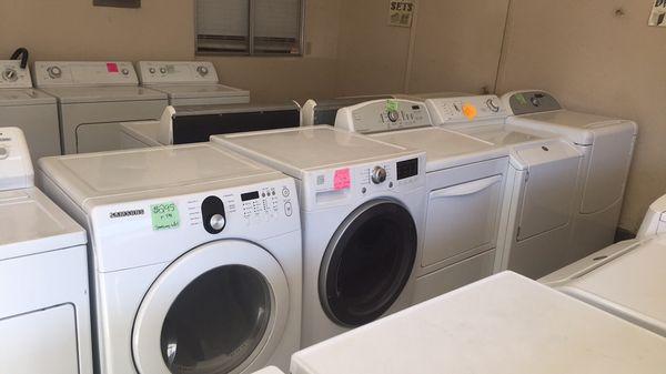 Washers and Dryers