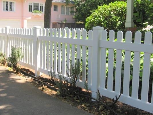 Our Vinyl Picket Fence Systems are a Great Way to Add Elegance and Function to Any Property.