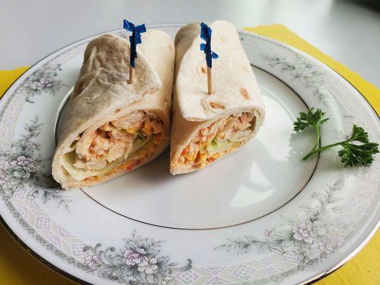 Buffalo Chicken Salad Wrap