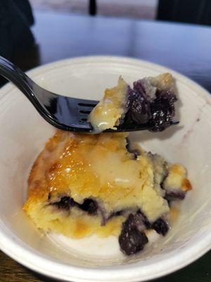 Lemon blueberry bread pudding (I ate half before remembering to take a photo.)