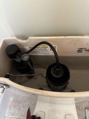 Replaced Toilet Fill Valve in Kohler toilet