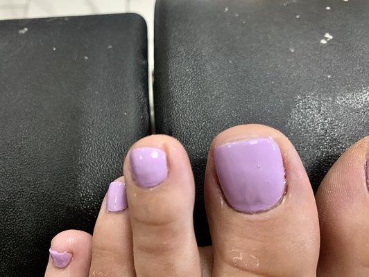 Horrible nail salon