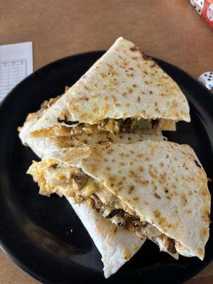 Chicken quesadilla