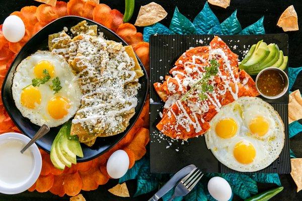 We don't wanna brag but our chilaquiles are amazing.