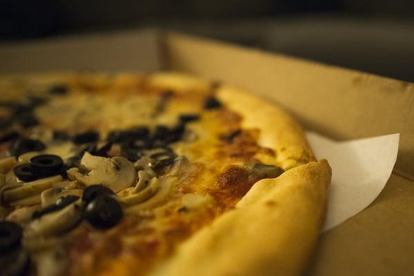 Mushrooms & black olives.