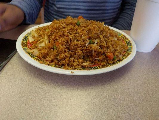 Veggie fried rice.