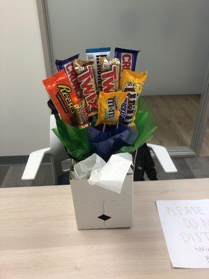 Candy bouquet