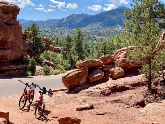 It was a nice ride into Garden of the Gods