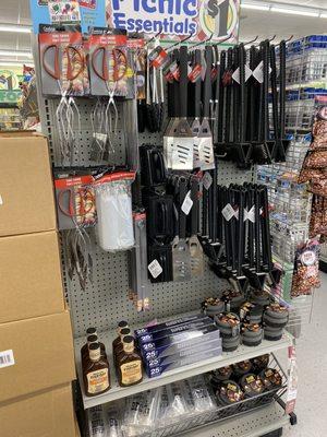 Bbq end cap