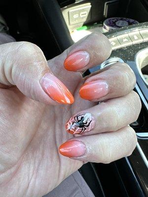 Halloween nails - thanks John!