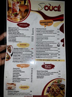 Food Menu