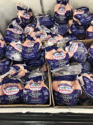 Bell & Evans Cornish Hens 20 oz ....$1.49 each
Sale good until 10/01/19