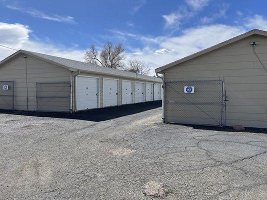 Storage units at B&F Mini Storage