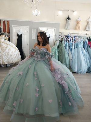 Elegant Bride and Quinceanera