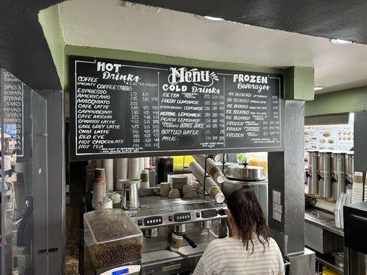 I love this little Coffee kiosk! Always make a point to stop by and grab a Capp for the ride home.