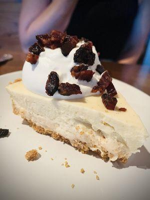 Elvis pie - a special with banana, peanut butter, and bacon