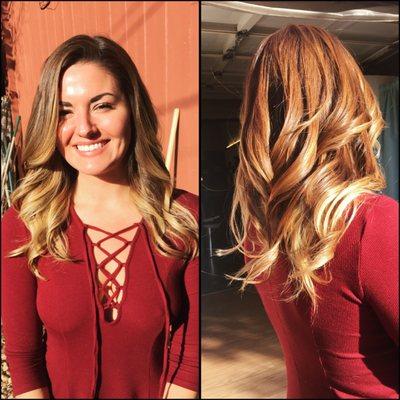 Natural ombre by Sanja