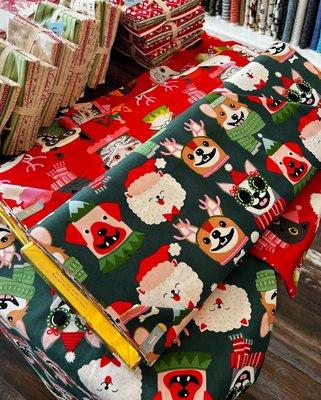 More Christmas fabric from Alexander Henry