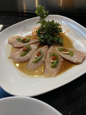 Yellowtail Jalapeños Sashimi