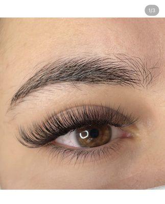 Lash extensions (volumes)