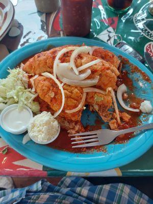 The ahogado torta smelled so good I just dove in before remembering to take a picture. Delicious!