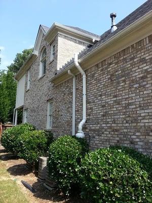 Example of a well designed Georgia Radon Solutions Mitigation System. Post mitigation levels 2.3.