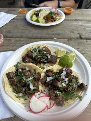 Tacos de lengua