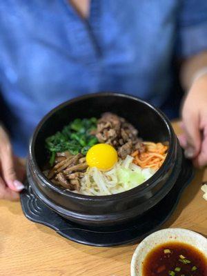 Bibimbob in Hot Stone pot