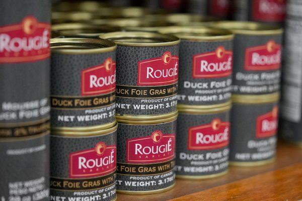 Shelf stable Rougie foie gras