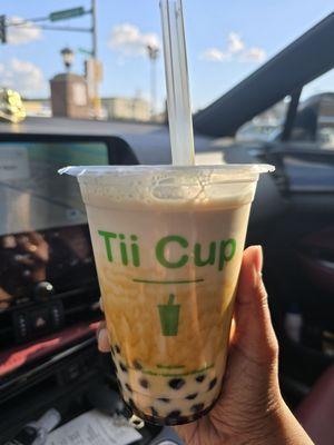 Organic brown sugar milk tea