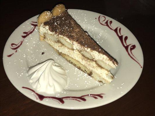 Homemade tiramisu