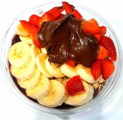 Choco-nut Dream acai bowl