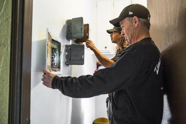 Electrical panel upgrades and repairs