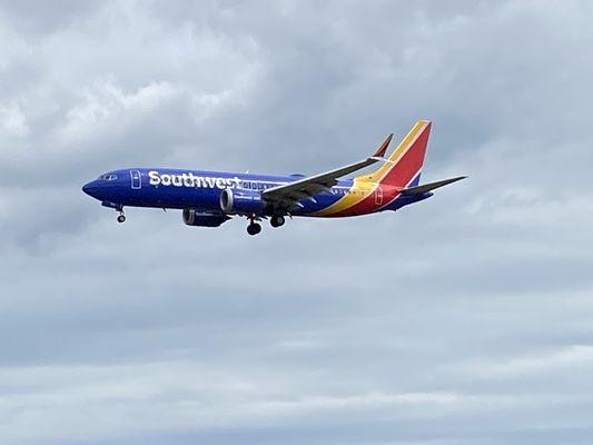 Southwest approach to BWI