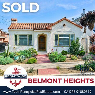 SOLD in 2020 in the Belmont Heights neighborhood of Long Beach