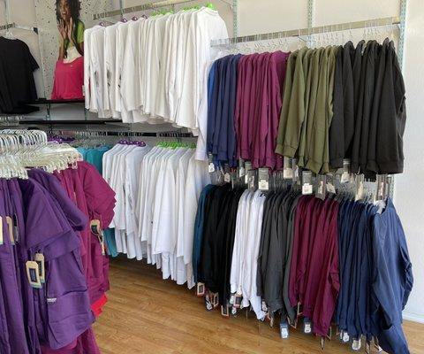 A variety of Lab Coats, short and long for both men and women. Scrub Jackets from your favorite brands to complete the look.