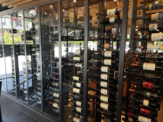 Awesome wine selection