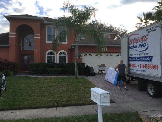 We move to Florida.Movers are great ! From start to finish A+++ Thank You !!!