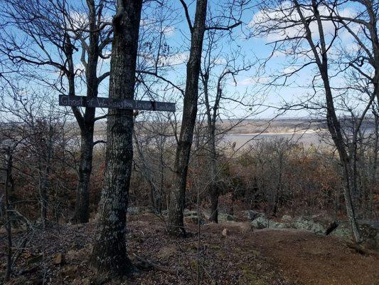 Washington Irving site at "Frank Trail" end.